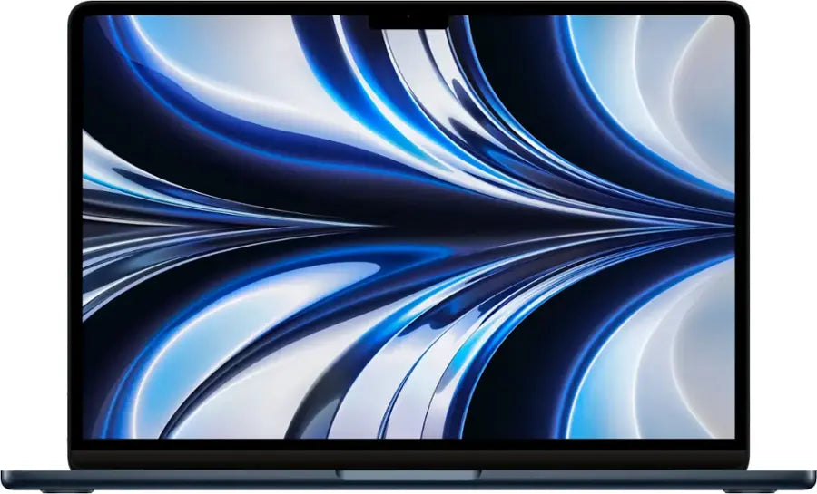 Apple - MacBook Air 13-inch Laptop - Apple M2 chip Built for Apple Intelligence - 16GB Memory - 256GB SSD - Midnight
